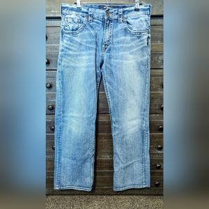 Men's Silver Jeans - Zac